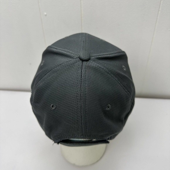 Papa Johns Pizza Hat Cap Gray Strapback Adjustable Embroidered Employee Workwear - Picture 5 of 12